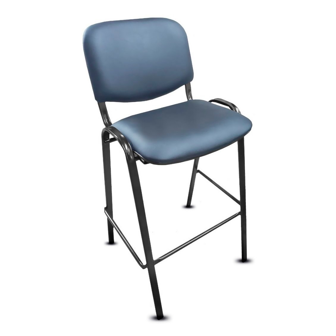 Banqueta Lisy Fija Tapizada – Base Negra | mobilarg.com.ar