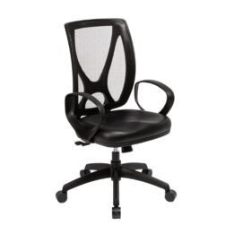 Sillón Alma - Casco Negro - Brazos 350 - Estrella Negra