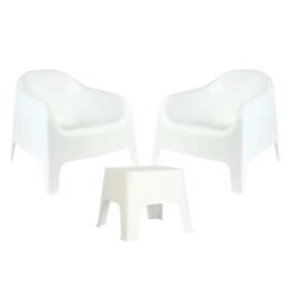 Sillón Skarpo x2 + Mesita