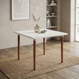 Mesa Camelia MDF - Medida: 90 x 90