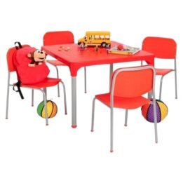 Combo Infantil: Mesa Lupita + 4 sillas