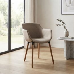 Silla Frida Tapizada - Wood