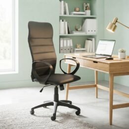 Sillón Ejecutivo Blas - Resplado Alto - Estrella Negra
