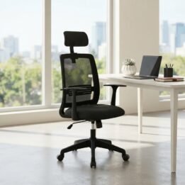 Sillón Mint Negro c/cabezal