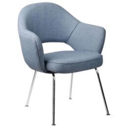 Silla Fija Saarinen con brazos