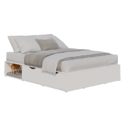 Cama Box Somier - 2 plazas - Puertas Basculantes
