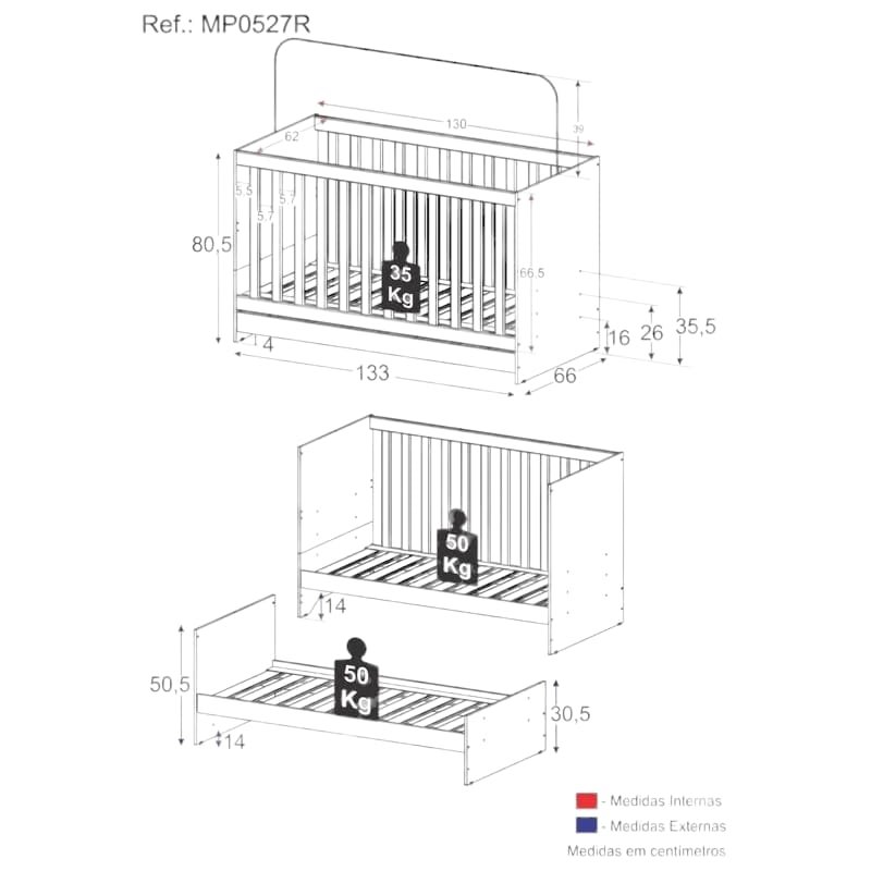 Cuna 3 en 1 05270002