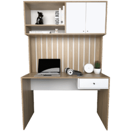 Escritorio Varillado Con Alzada - Art. 3104