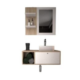 Combo Botiquín + Vanitory Flotante + Bacha