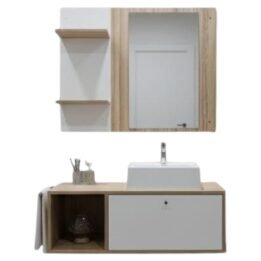 Combo Botiquín + Vanitory Flotante + Bacha