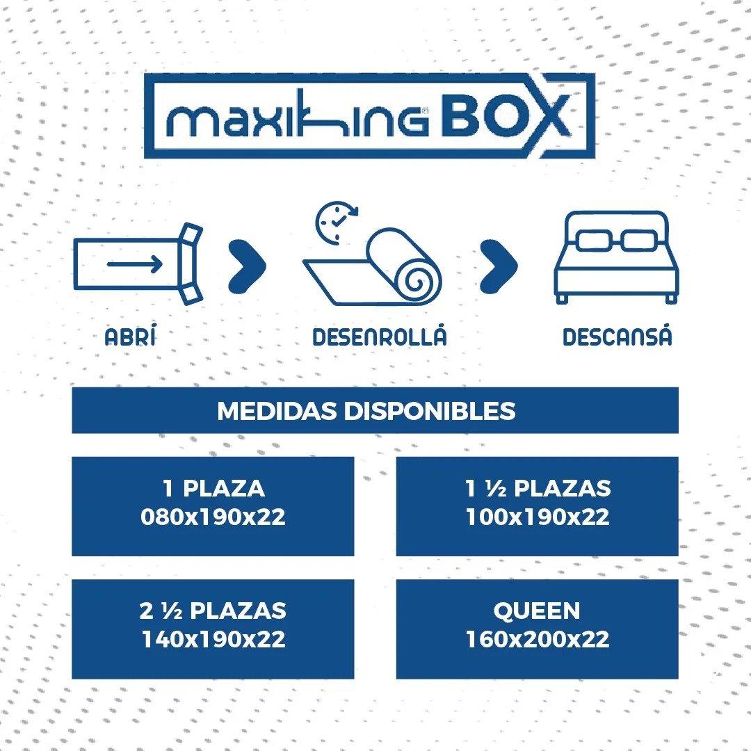 Colchon 140×190 en caja 7