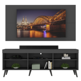 Combo Rack Tv 65 + Panel Colgante