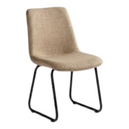 Silla Melix Tapizada - Base Trineo