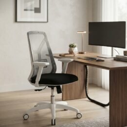Sillón Ejecutivo Tokio White s/cabezal
