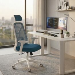 Sillón Ejecutivo Tokio White c/cabezal